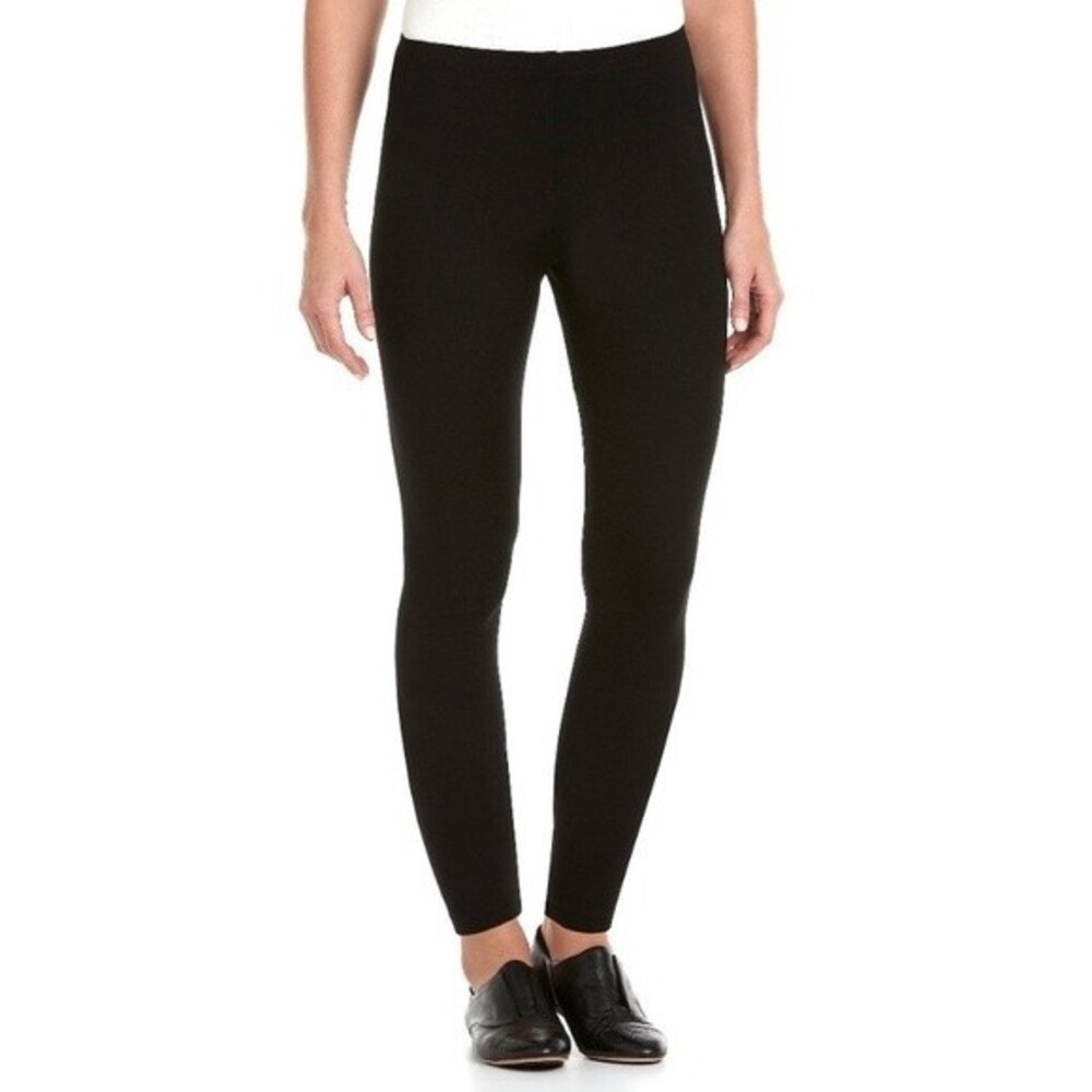 Bryn Walker Black Basic Thick Ponte Slim Leggings - image 2